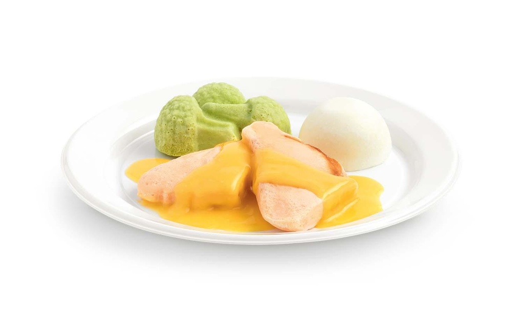Püriert: Lachs