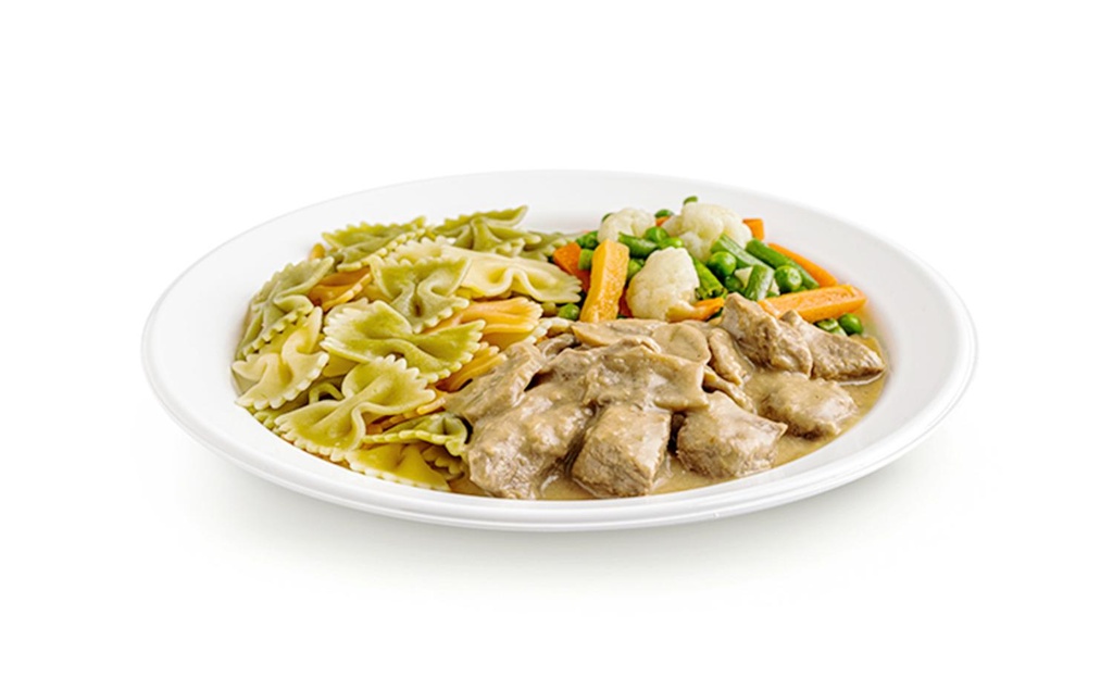 Kalbsragout an Champignonsauce﻿