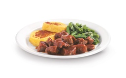 [303] ﻿Rindsvoressen mit Maisgaletten﻿