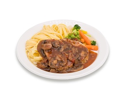 [309] Schweinsbraten Jägerart